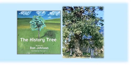 "The History Tree" book reading by author Ron Johnson. A story of what a 300 yr old tree has seen.