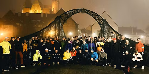 Biegacze Stu Most\u00f3w #146 \ud83c\udf09 Grupowy bieg po centrum Wroc\u0142awia