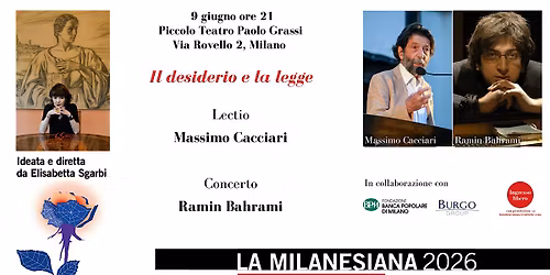 IL DESIDERIO E LA LEGGE. Massimo Cacciari