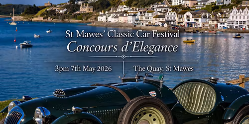St Mawes Classic Car Festival: Concours d\u2019Elegance 