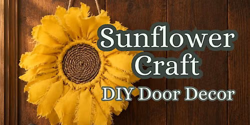Sunflower Decor Craft