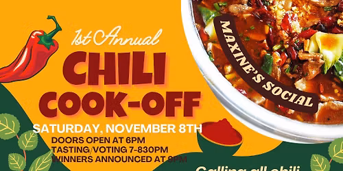 1st Annual Chili Cookoff