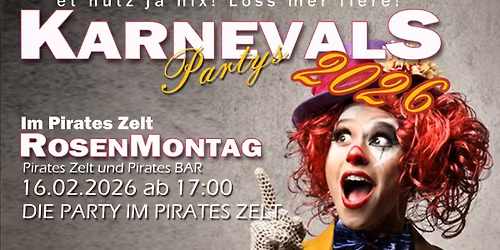 Rosenmontag @ Pirates Zelt