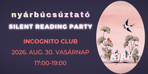 Silent Reading Party \ud83d\udcda csendes olvas\u00f3s-lapozgat\u00f3s est