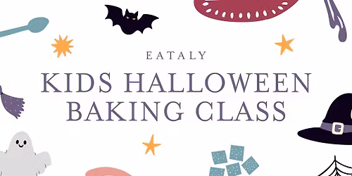 Kids Baking class: Halloween edition