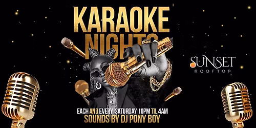 Saturday Night Turn Up - Karaoke Afterhours