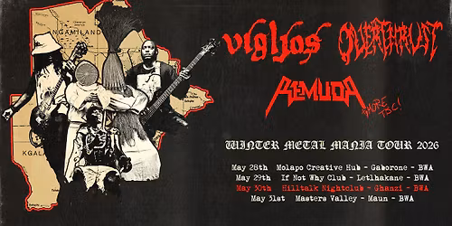 Winter Metal Mania Tour 2026 - Overthrust \/ Vigljos \/ Remuda