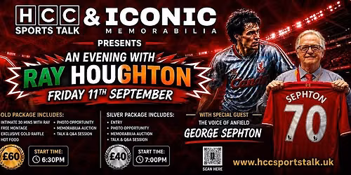 AN EVENING WITH RAY HOUGHTON & GEORGE SEPHTON