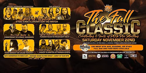 POW! Pro Wrestling Presents "The Fall Classic"!