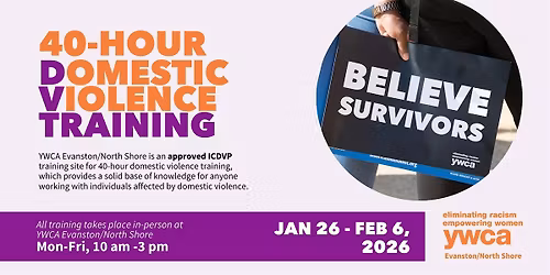 40 Hour Domestic Violence Training