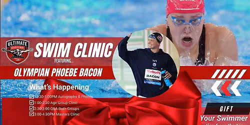 OLYMPIAN PHOEBE BACON BREAKOUT SWIM CLINIC