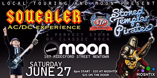 SQUEALER AC\/DC TRIBUTE - STONED TEMPLAR PIRATES