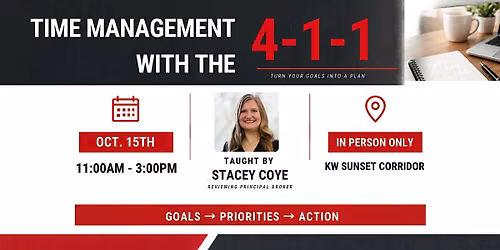Time Management with the 4-1-1