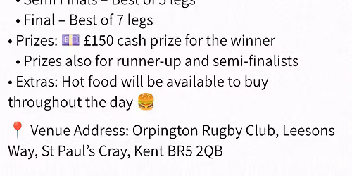 Orpington Rugby Club Open