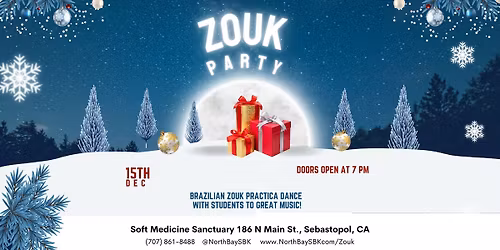 Brazilian Zouk Practice Party!!!