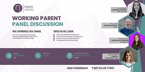 NAWIC North East Working Parent Panel Discussion