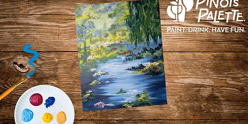 Paint like Monet at Pinot's Palette Naperville