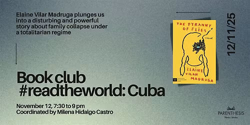 #readtheworld book club: Cuba