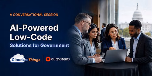 A Conversational Session: AI-Powered Low-Code Solutions for Government