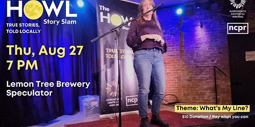 Howl Story Slam at Lemon Tree Brewery