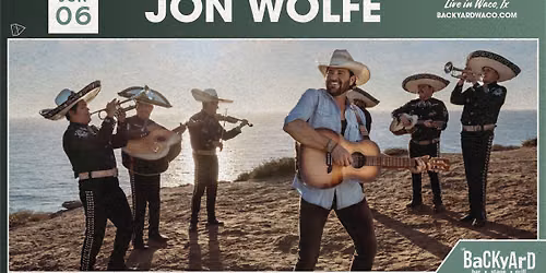 Jon Wolfe Live at The Backyard