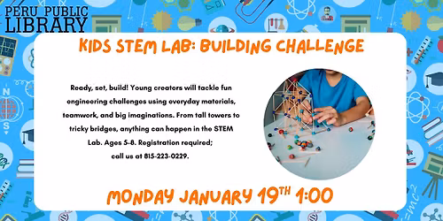 Kids Stem Lab: Building Challenge