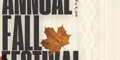 Annual NCT Fall Festival !