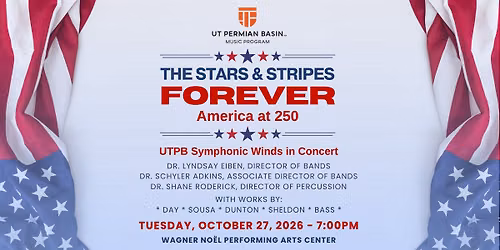 UTPB Symphonic Winds Concert