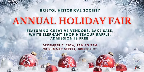 BHS Holiday Fair 2026