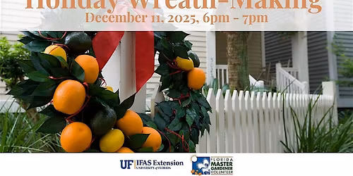 Landscape Matters: Holiday Wreath-Making