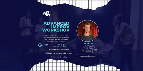 Advanced Improv Workshop @ Jest Improv!