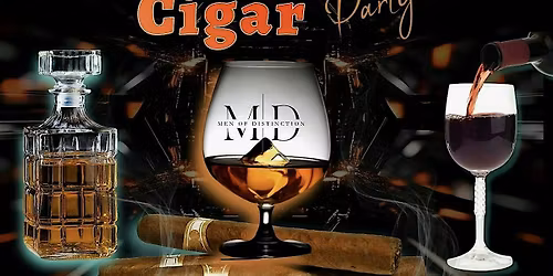 Men of Distinction Mobile Cigar Lounge Presents Bourbon, Wine & Cigars