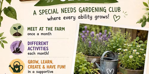 Creekside JR Farmers Special Needs Gardening Club