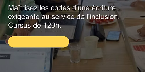 FORMATION EN AUDIODESCRITPTION