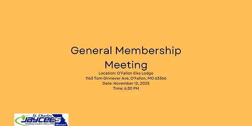 General Membership Meeting
