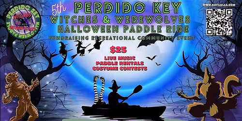 5th Annual Perdido Key Witches & Werewolves Halloween Paddle Ride