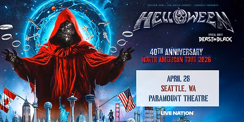 Helloween: 40th Anniversary North American Tour 2026