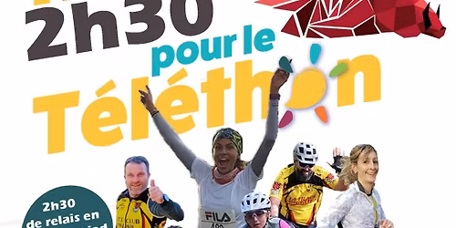 Relais vtt\/runners t\u00e9l\u00e9thon Palaja 2025