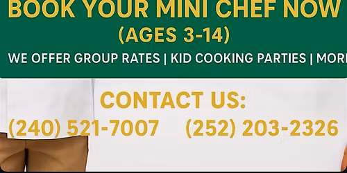 Kiddie cafe Cooking Class