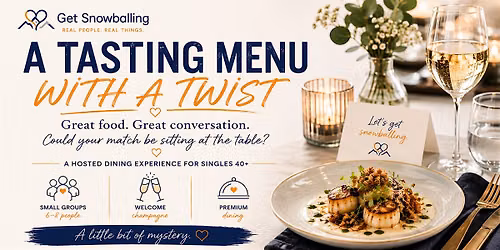 A Tasting Menu With a Twist - Singles 40+