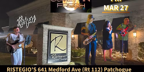 SOMETHIN FRESH @ RISTEGIO\u2019S