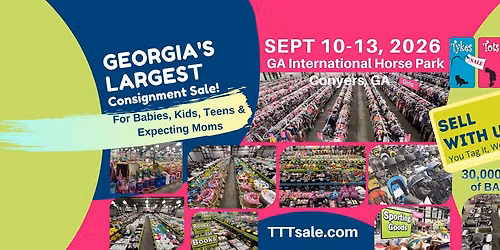 GA's Largest KID'S CONSIGNMENT EVENT!