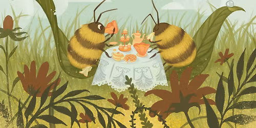 Tea and Honey - A Bee-U-Tea-ful Combination