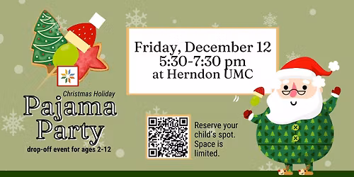 Christmas Holiday Pajama Party