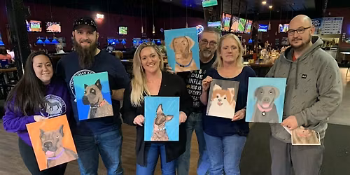 Paint Your Pet! Glen Burnie, Bubba's 33 with Artist Katie Detrich!