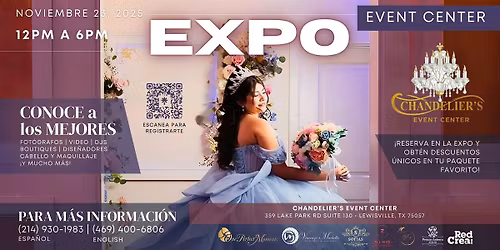 Expo Celebraciones 2025 en Chandelier\u2019s Event Center