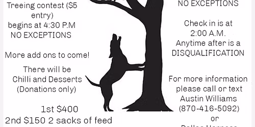 Deer Volunteer Fire Department Coon Hunt 