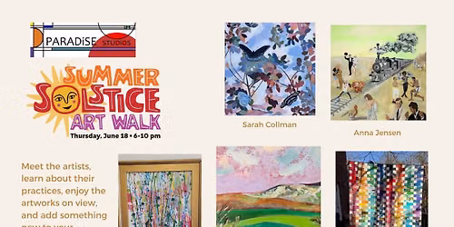 Paradise Studios-Summer Solstice Art Walk