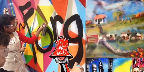 GRAFFITI ART CLASS 11.00AM-1.00PM  FRI 31ST OCTOBER 2025