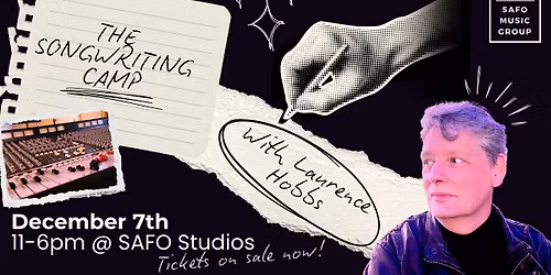 SAFO MUSIC'S  SONGWRITING WORKSHOP